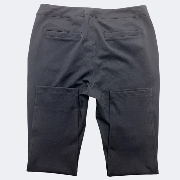 American Giant Pants Womens 8 Black Knit Commuter Chino Stretch Made USA - Picture 6 of 8